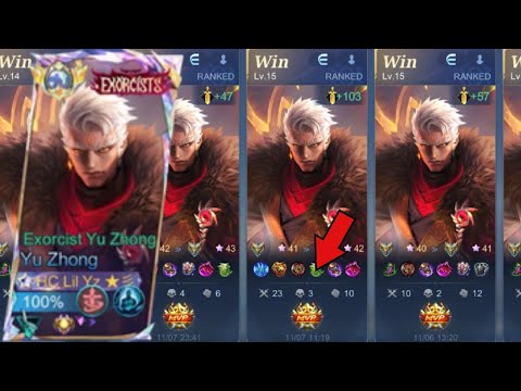 FORMER GLOBAL NO.2 YU ZHONG INSANE GAMEPLAY ! 13 KILLS 0 DEATH AGGRESIVE YU ZHONG !
