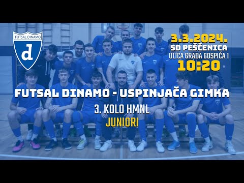 JUNIORI: FUTSAL DINAMO - USPINJAČA GIMKA