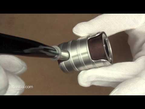 pipa Tsuge Metal Tankard Thunderstorm Silver - pipe 227