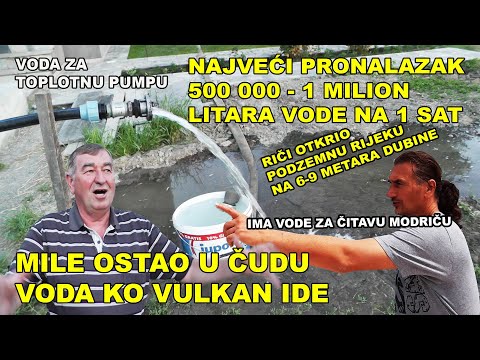 RIČI PRONALAZI PODZEMNU RIJEKU U SKUGRIĆU KOD MODRIČE - OVO JE JEDNO OD NAJVEĆIH OTKRIĆA NA BALKANU