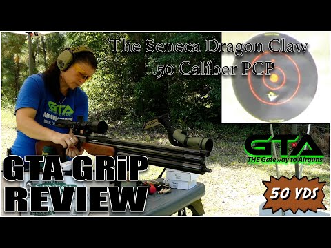 GTA GRiP REVIEW – The Seneca Dragon Claw .50 Caliber PCP - Gateway to Airguns Airgun Review