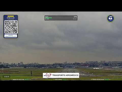 AEROPORTO DE GUARULHOS AO VIVO – Câmera 28 – 09/09/26 GRU/SBGR | 00h–12h