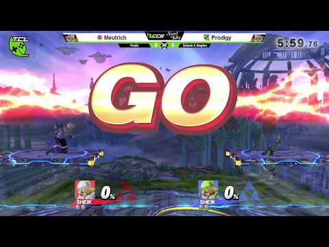 CCExSV - Meutrich (Sheik) Vs. TCL | Prodigy (Sheik) - Pools - Smash 4 Singles