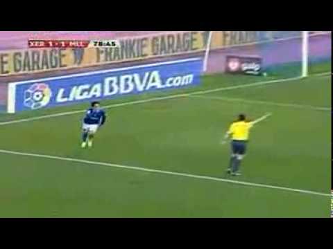 Liga BBVA- Xerez - Mallorca. J.20 carlos calvo (2-1).wmv