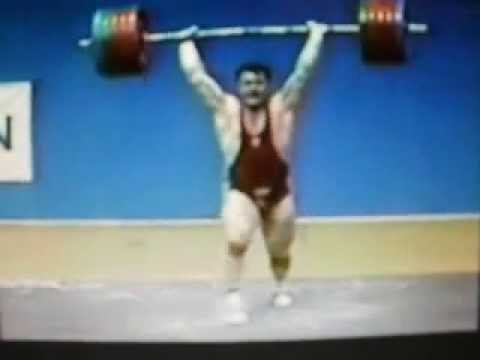 Alexsandr Kurlovich Clean and Jerk 266 Kg (All time WR attempt)