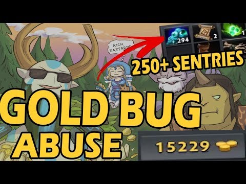 DOTA 2 - GOLD BUG SENTRIES! EXPLAINED! 7.10 PATCH