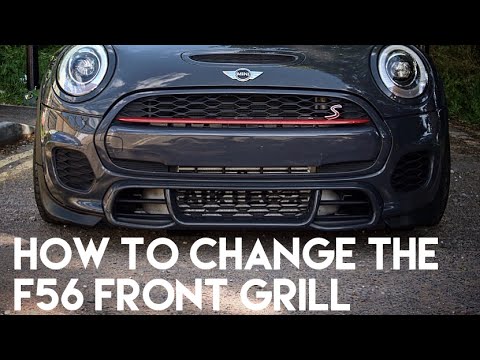 BMW Mini F56 How to remove swap the front Grill without removing front bumper