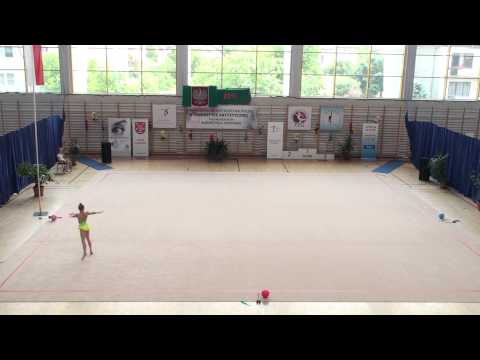 Małgorzata Romaniuk (UKS Błękitna Szczecin) - IMP 2015 - Finał maczugi