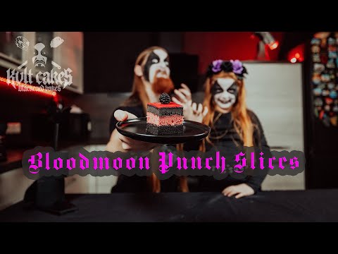 Kvlt Cakes #1 Bloodmoon Punch Slices