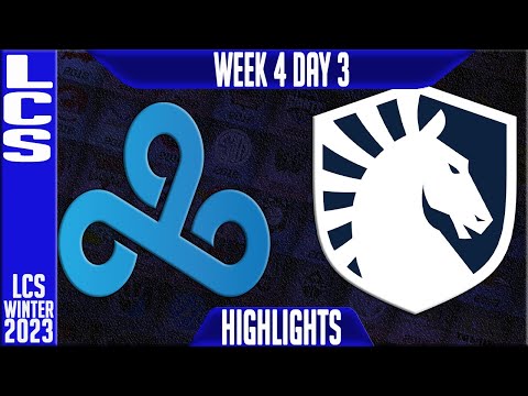C9 vs TL Highlights | LCS Winter 2023 W4D3 | Cloud9 vs Team Liquid