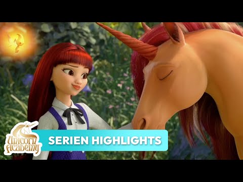 Auf der Suche nach magischen Einhörnern an der Unicorn Academy | Cartoons für Kinder