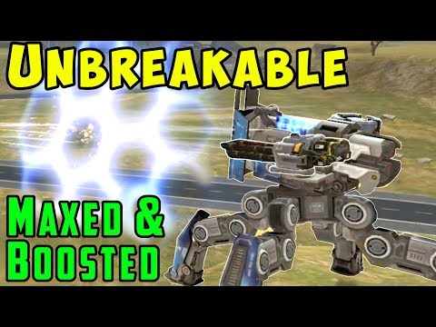Unbreakable Mk2 Boosted Ancile Avenger Raijin - War Robots Gameplay WR