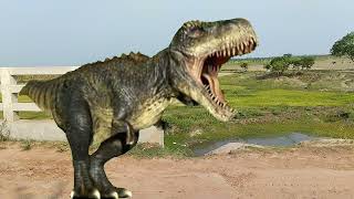 T-Rex Attack | T-Rex Chase  | Part 12 | Jurassic World Fan Movie | dinosaur