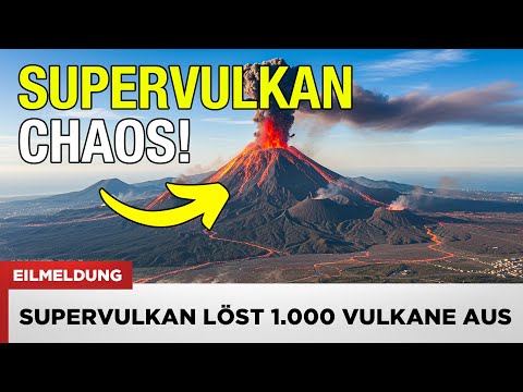 VOR 1 MINUTE: Italiens Supervulkan hat gerade 1.000 Erdbeben ausgelöst und 600 Menschen vertrieben