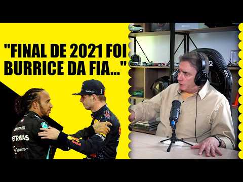 Regi MANDA A REAL sobre VERSTAPPEN x HAMILTON e relação LEWIS x LECLERC na FERRARI