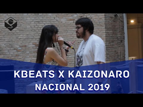 KBeats (SP) x Kaizonaro (SP) | Campeonato Nacional de Beatbox 2019
