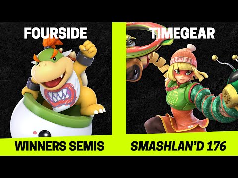 SmashLAN'd 176 Winners Semis - fourside vs TimeGear - SSBU Smash Ultimate Tournament