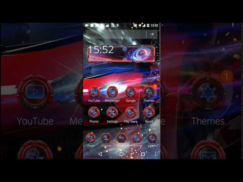 Racing Car Atom Theme Video