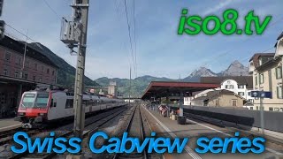 CabView : SBB Re4/4, Switzerland Vol.3 Downhill with precious scenery   [FHD60p]