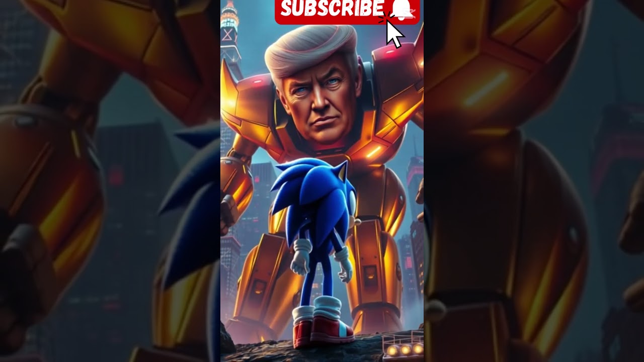 Sonic vs. Trump: The Battle for the Future? #animation #sonic  #trump