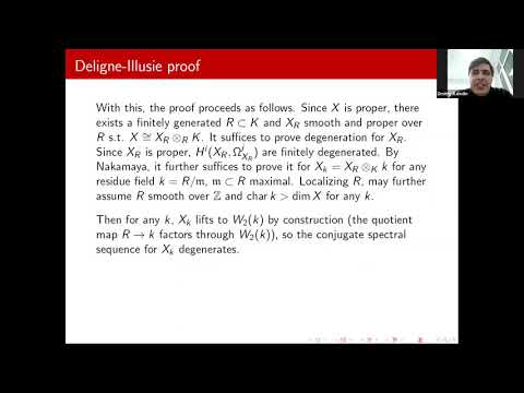 Spectral algebras and non-commutative Hodge-to-de Rham Degeneration