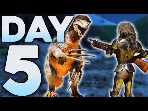 Building up on the WORST OFFICIAL SERVERS! (Small Tribes) - ARK Ascended PvP