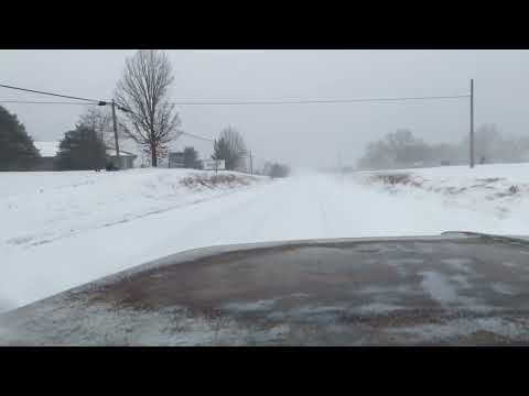 2021 snow storm in Missouri