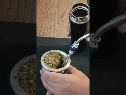 Yerba Mate Terere (Cold brew) for hot summber days - mix of La Bombilla and Rosamonte.