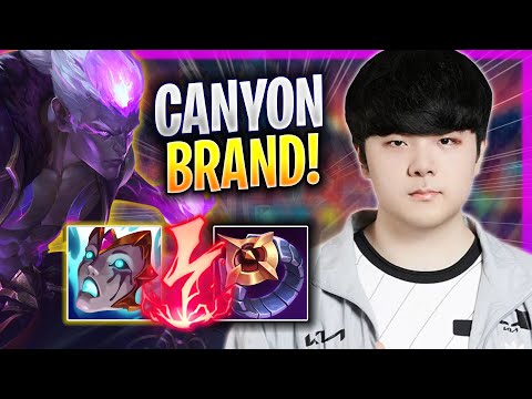 CANYON IS SO CLEAN WITH BRAND! - GEN Canyon Plays Brand JUNGLE vs Jax! | Season 2023