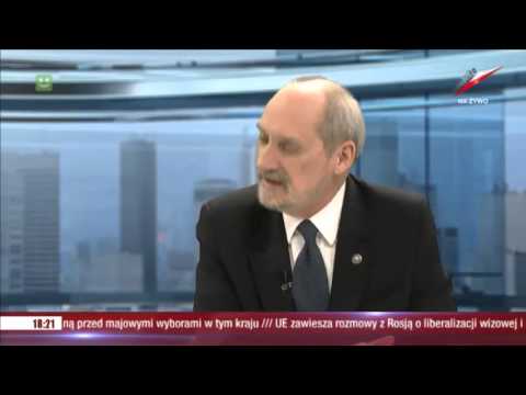 Macierewicz Rosja Putina Jest Państwem Bandyckim