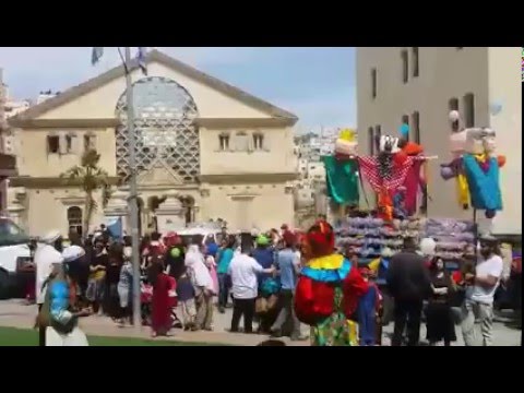 Purim Parade in Hebron 2016