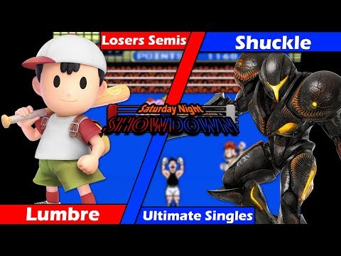 Saturday Night Showdown! #4 Lumbre(Ness) Vs. Shuckle(Dark Samus) Losers Semis