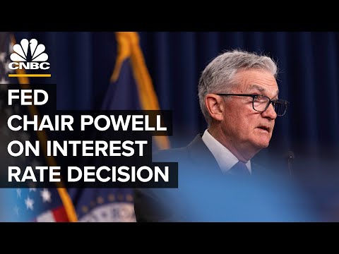 Federal Reserve Chair Jerome Powell speaks after Fed holds interest rates steady — 9/20/23