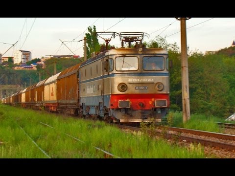 Tren de marfa UNICOM trece prin Suceava Vest - 11.05.2014