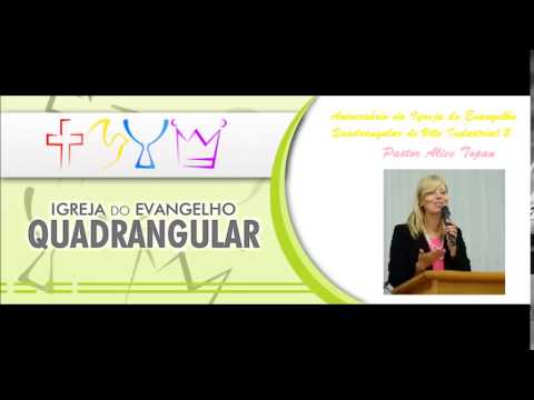 Pregação da Pastora Alice Topan