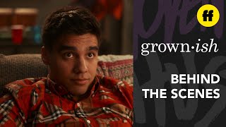 grown-ish: Behind The Scenes | Jordan Buhat On Vivek's Drive | Freeform video