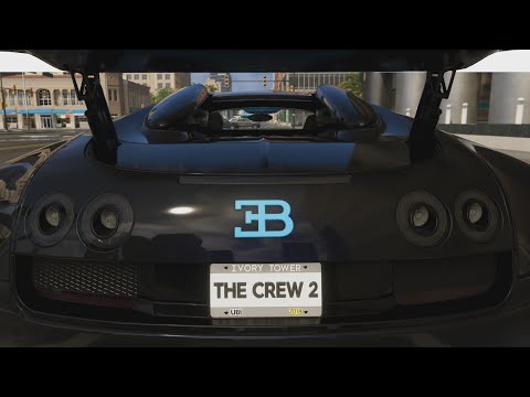 The Crew 2: Bugatti Veyron Deep Blue Edition (1440p)