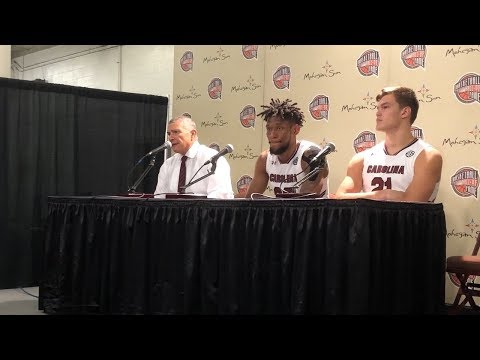 POSTGAME: Frank Martin, Chris Silva, Maik Kotsar on George Washington — 11/18/18