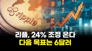 리플, 24% 조정 온다…다음 목표는 6달러