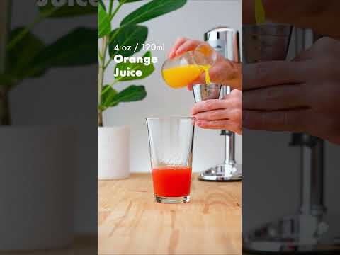 How to make the Garibaldi cocktail
