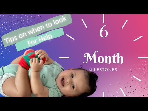 6 month Developmental Milestones// 6 Month Baby Development.