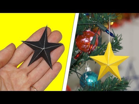 Paper christmas star Christmas paper crafts 2023