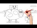 How To Draw Big Block SingSong Farm Learning Drawing Puzzle Kid