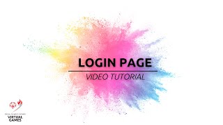 Login Page Virtual Games Website