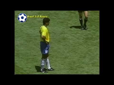 Rai Goal - World Cup 1994 - Group B | Brazil - Russia 2:0 | 53' penalty