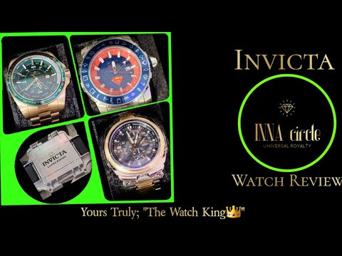 #10. Fashion - 3 Limited Edition Invicta Watches, review by yours truly "the watch King".