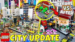 Rebuilding the LEGO French Café for My LEGO City (Part 1) | LEGO City Update #22