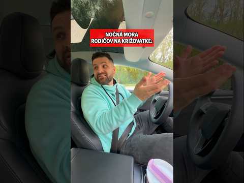 NOČNÁ MORA RODIČOV NA KRIŽOVATKE 🚦🤣🤣🤣 #onvsona