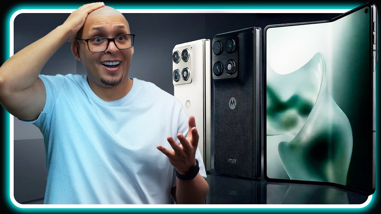 Motorola disse: CHEGA! Apple e Samsung tem que se cuidar? Motorola Razr Fold