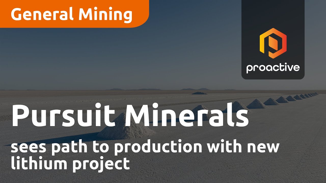 Pursuit Minerals sees path to production with new lithium project